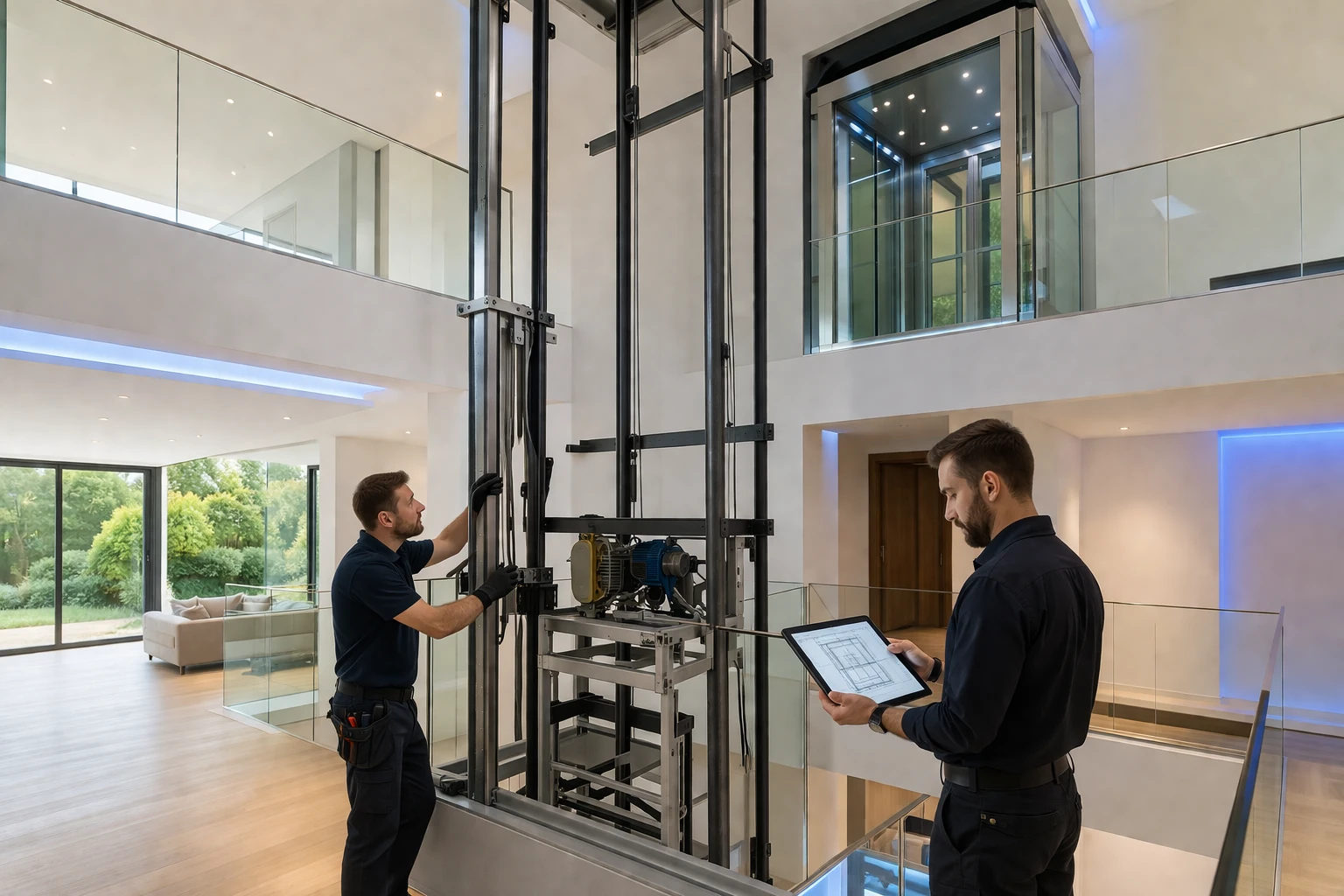 راهنمای کامل نصب آسانسور خانگی (Home Lift Installation Guide)